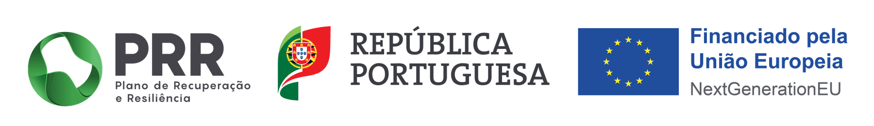 Financiado pela União Europeia — NextGenerationEU. PRR — Plano de Recuperação e Resiliência. República Portuguesa.