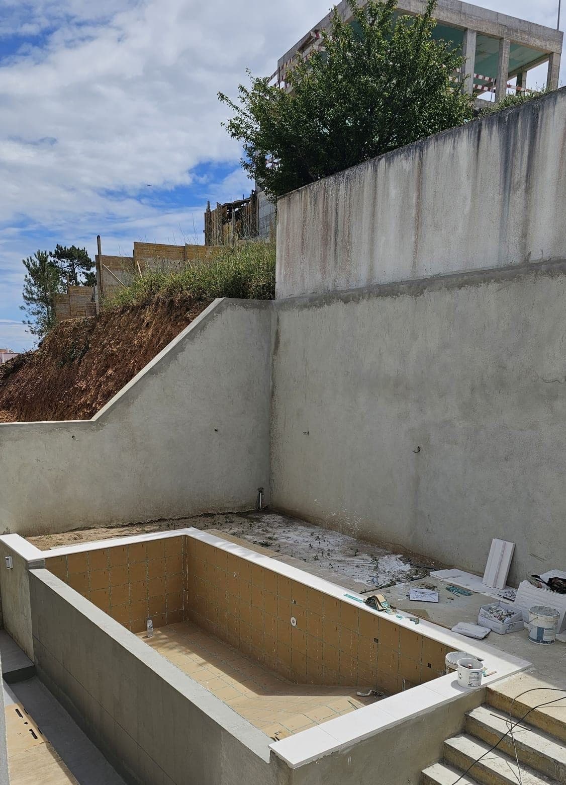 Piscinas em betão
